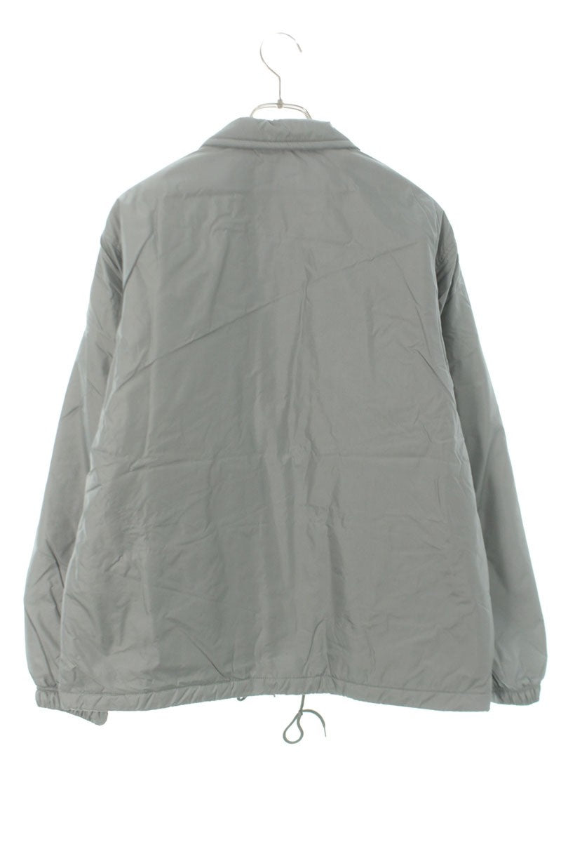 SEQUEL 24AW Logo Embroidered Nylon Jacket Gray Size XL