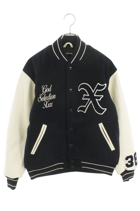 GOD SELECTION XXX Jacket Blue x White Size S