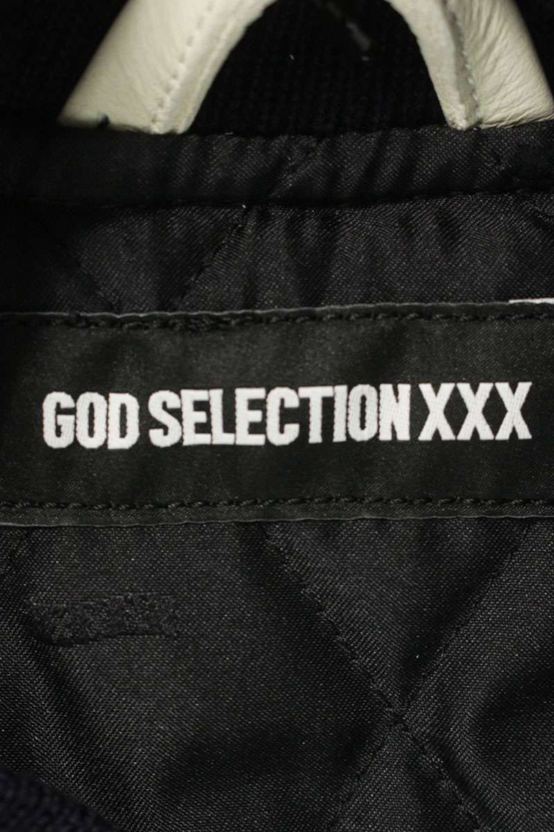 GOD SELECTION XXX Jacket Blue x White Size S