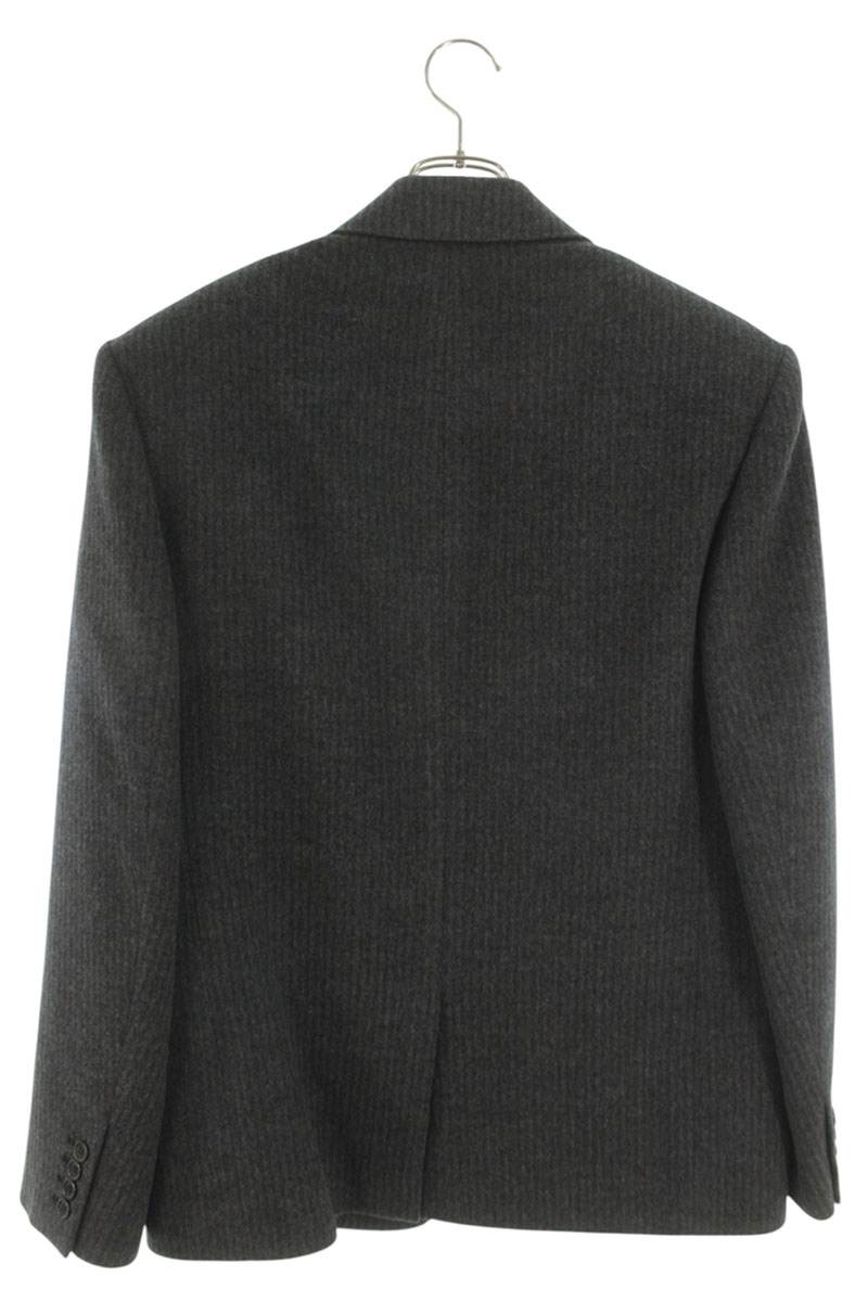 SAINT LAURENT PARIS 25AW Stripe Wool Cashmere Jacket Size M
