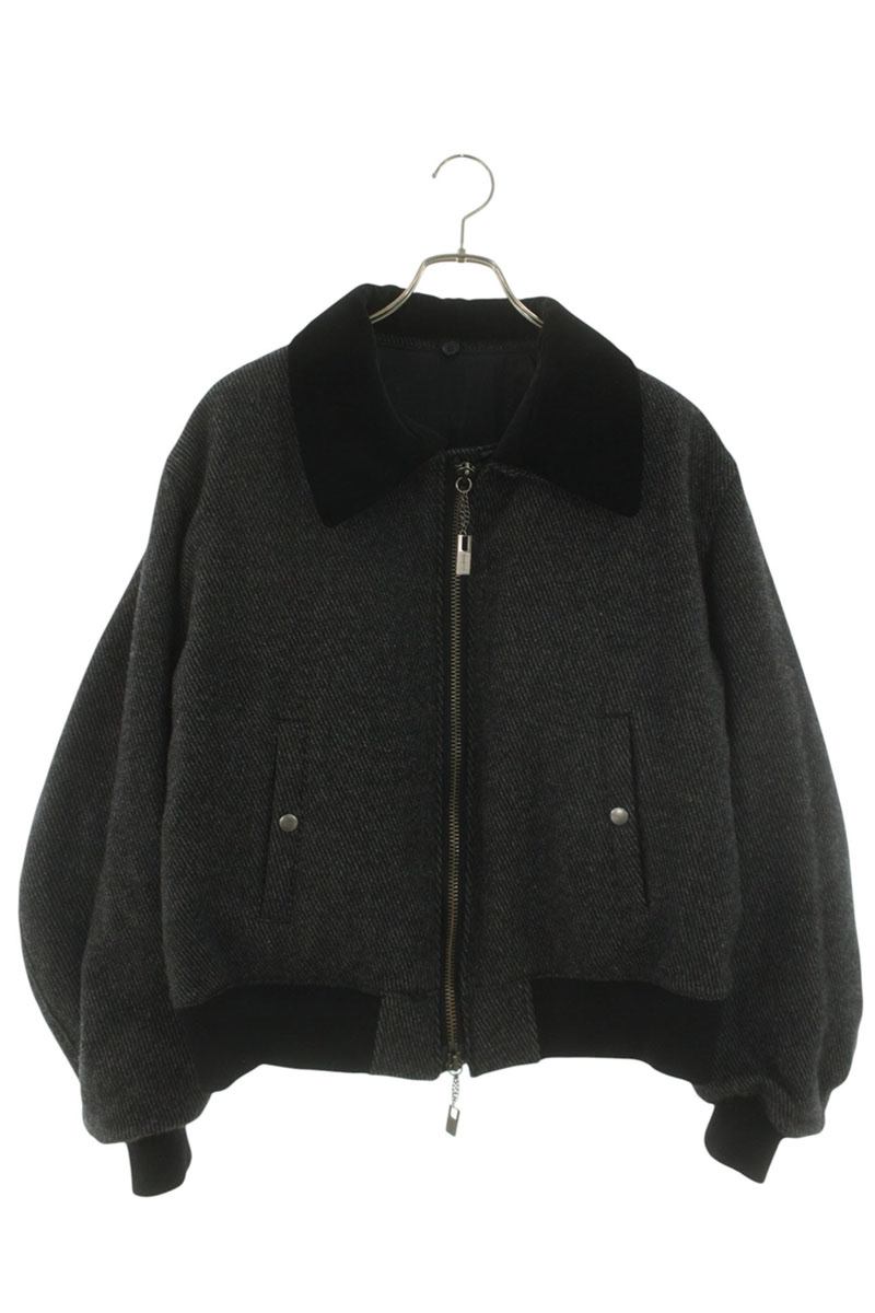 YOHJI YAMAMOTO POUR HOMME 24AW Tweed Flight Jkt Multi Size L