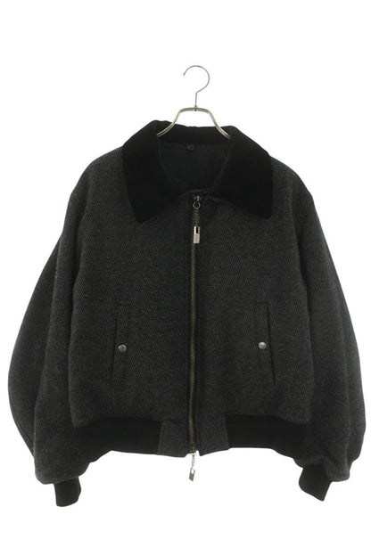 YOHJI YAMAMOTO POUR HOMME 24AW Tweed Flight Jkt Multi Size L