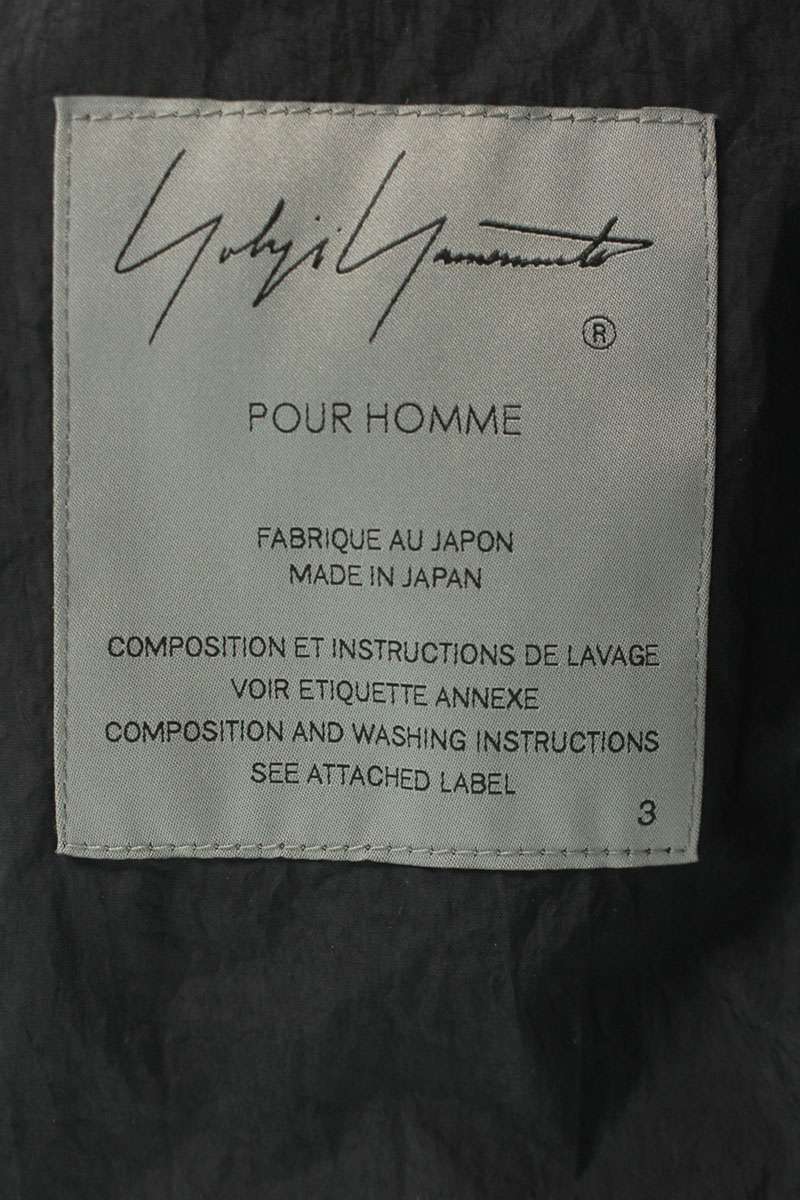 YOHJI YAMAMOTO POUR HOMME 24AW Tweed Flight Jkt Multi Size L