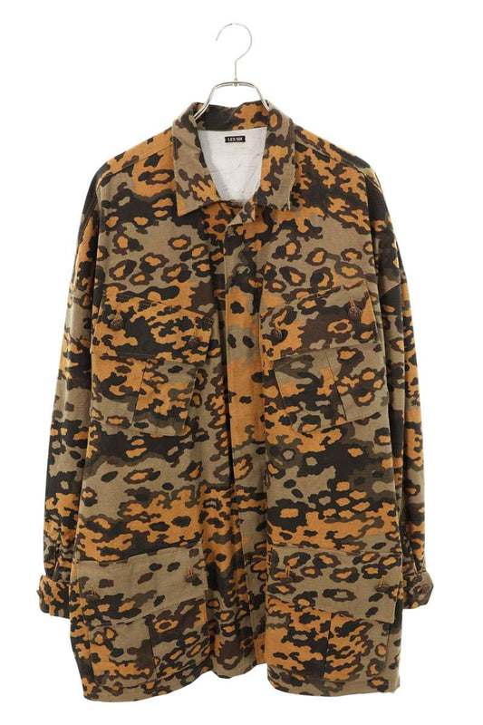 LES SIX THIRD WAY FIELD JACKET Camo Brown Size M