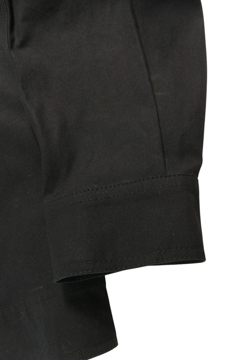 Rick Owens Zip Cotton Elastane Jacket Black Size 48