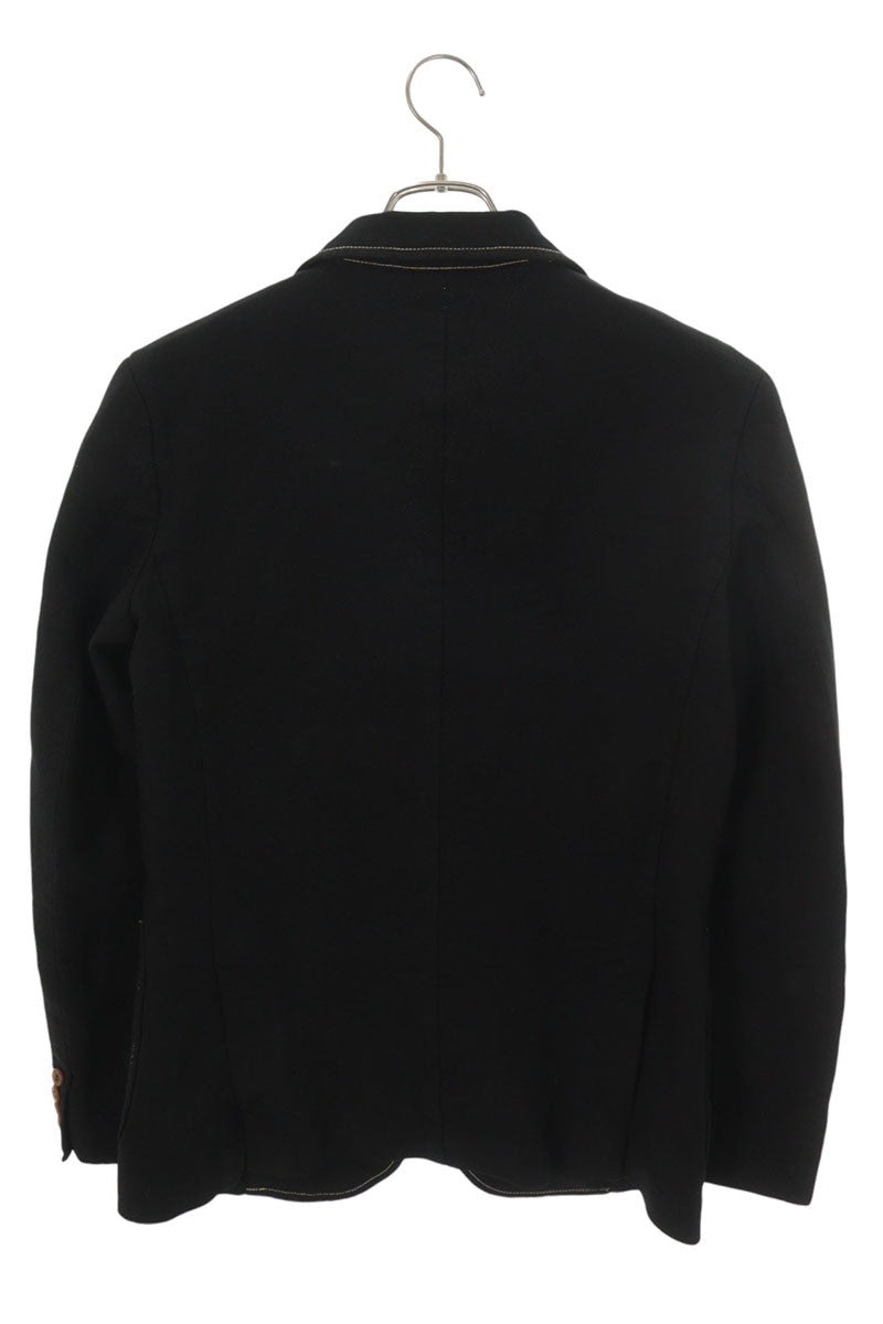 COMME des GARCONS Polyester Stitch Jacket Black Size M