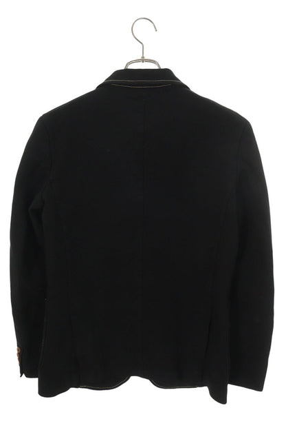 COMME des GARCONS Polyester Stitch Jacket Black Size M