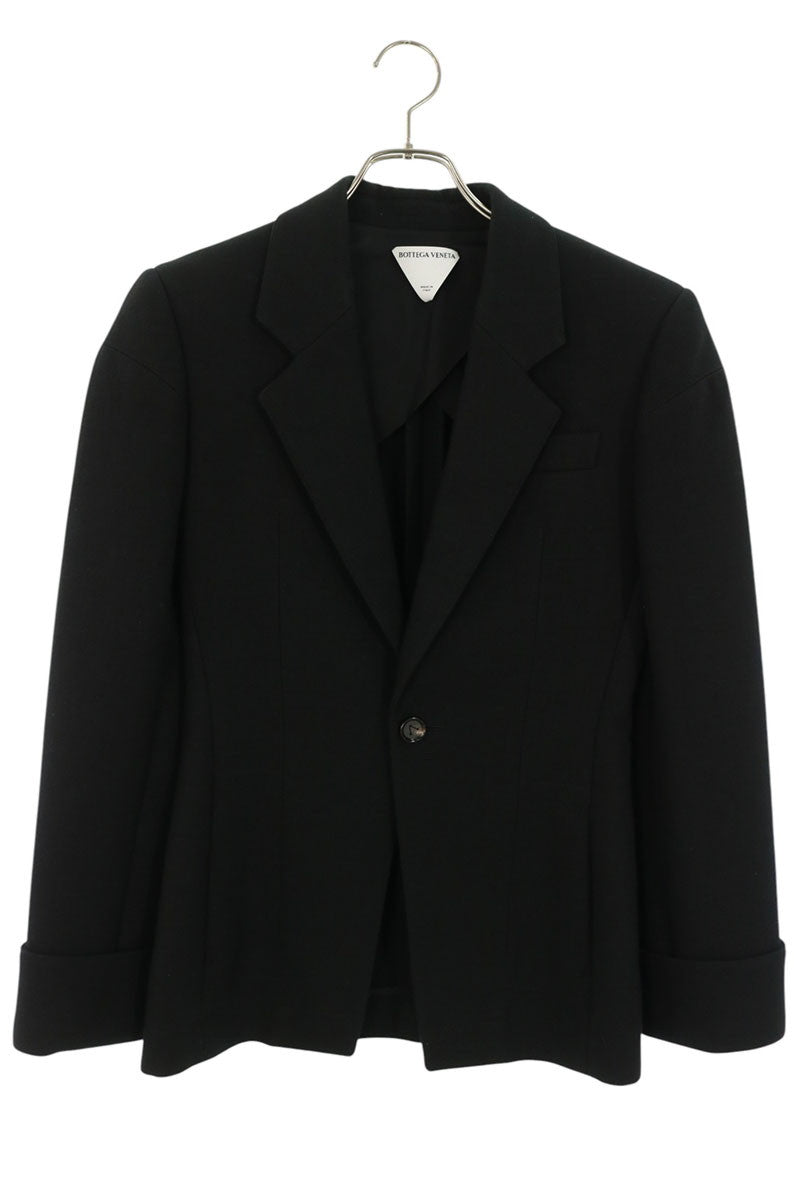 BOTTEGA VENETA Wool Blend Jacket Black Size XS