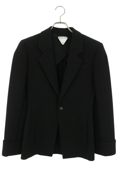 BOTTEGA VENETA Wool Blend Jacket Black Size XS