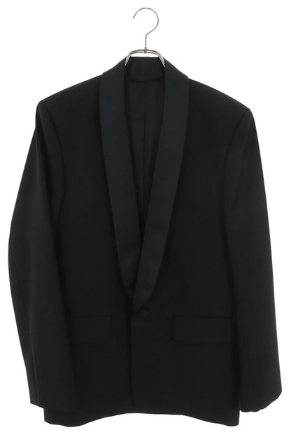 BALENCIAGA Tuxedo Tailored Blazer Black Size 44