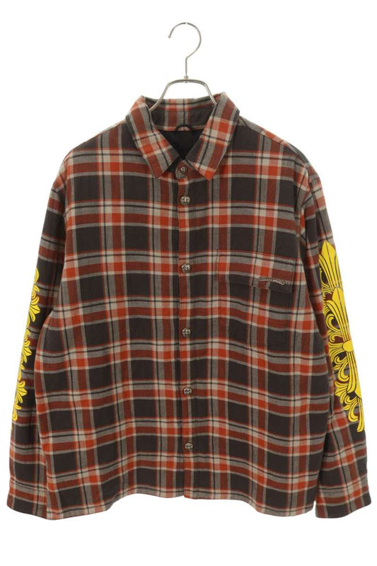 Chrome Hearts WORKN JNKYD PLD Floral Check Jacket Size L