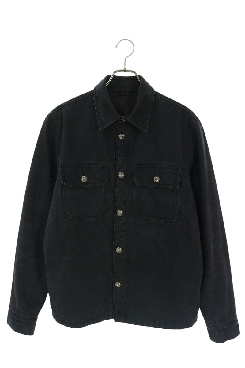 Chrome Hearts WORK DOG Herringbone Jacket Black Size M