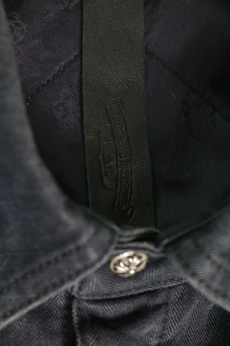 Chrome Hearts WORK DOG Herringbone Jacket Black Size M