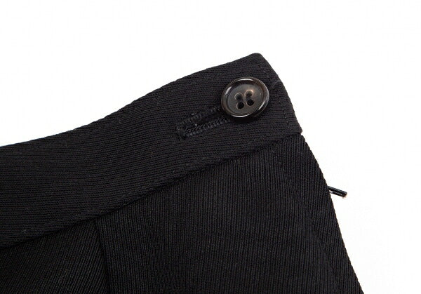 COMME des GARCONS Wool Gabardine Skirt Black Size S