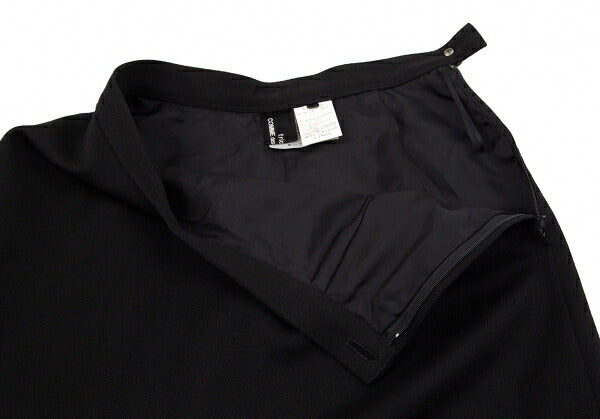 COMME des GARCONS Wool Gabardine Skirt Black Size S