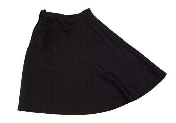 COMME des GARCONS Wool Gabardine Skirt Black Size S