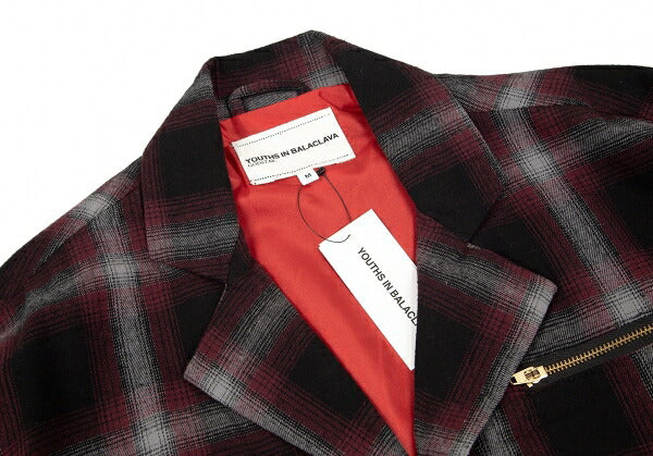 Comme des Garcons YOUTHS IN BALACLAVA Ombre Check Size M