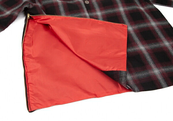 Comme des Garcons YOUTHS IN BALACLAVA Ombre Check Size M