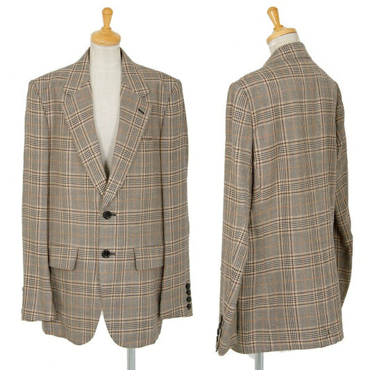 JUNYA WATANABE COMME des GARCONS Beige Check Blazer Size S