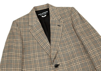 JUNYA WATANABE COMME des GARCONS Beige Check Blazer Size S
