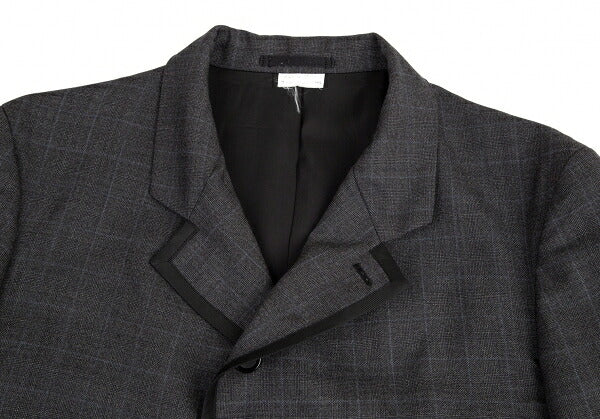 COMME des GARCONS HOMME DEUX Mixed Jacket Gray Size M