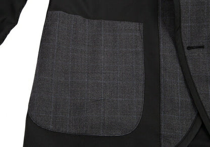 COMME des GARCONS HOMME DEUX Mixed Jacket Gray Size M