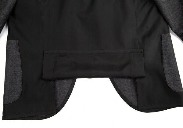 COMME des GARCONS HOMME DEUX Mixed Jacket Gray Size M
