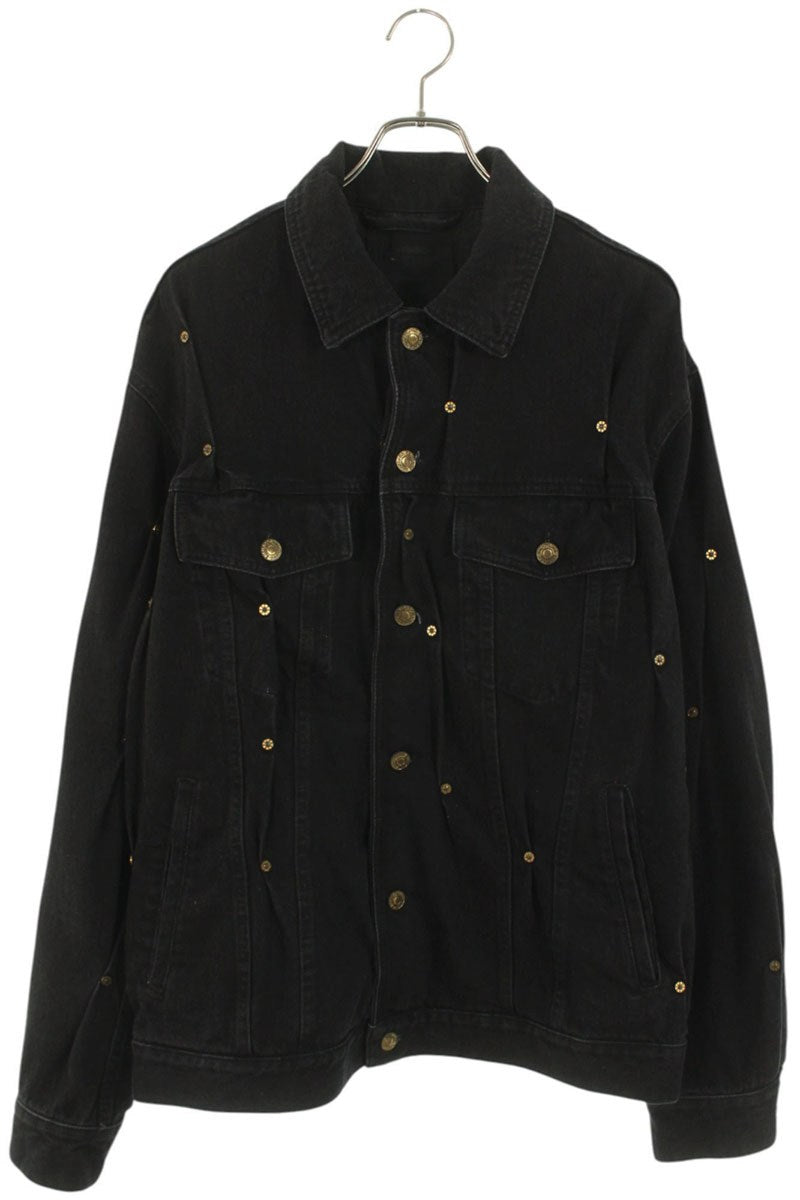 KUSIKOHC Studded Denim Jacket Black Size M