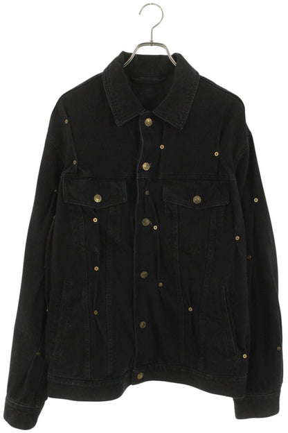 KUSIKOHC Studded Denim Jacket Black Size M