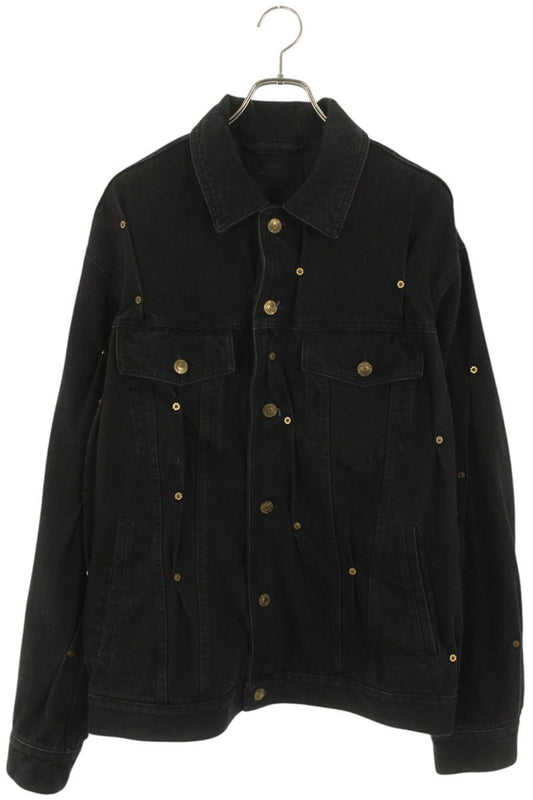 KUSIKOHC Studded Denim Jacket Black Size M