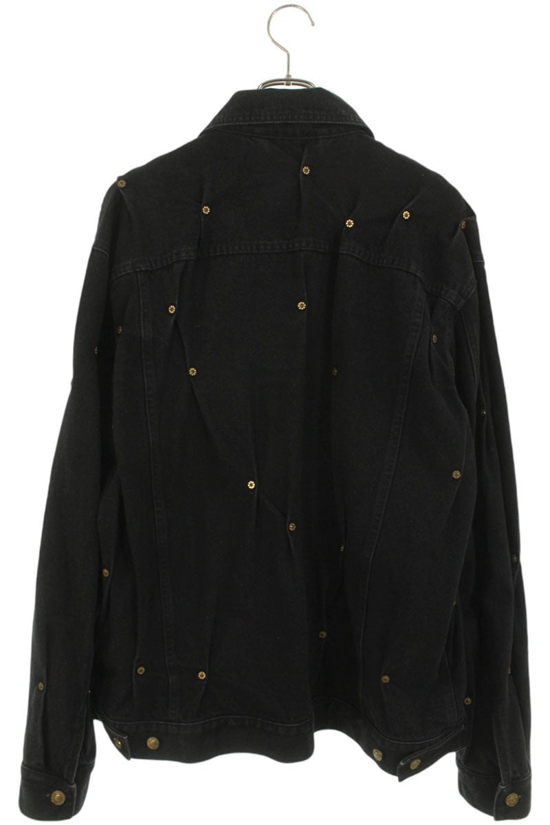 KUSIKOHC Studded Denim Jacket Black Size M