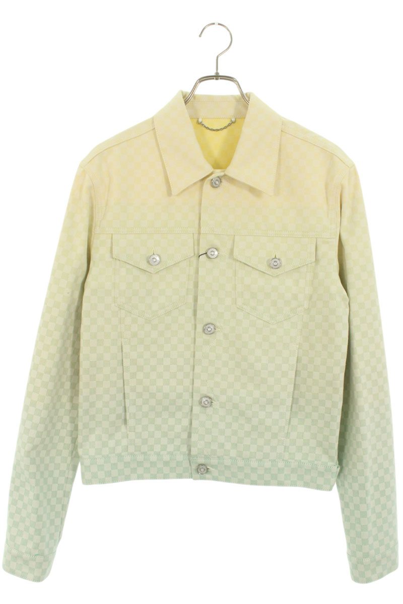 LOUISVUITTON SS13 Damier Gradient Jacquard Denim Size S