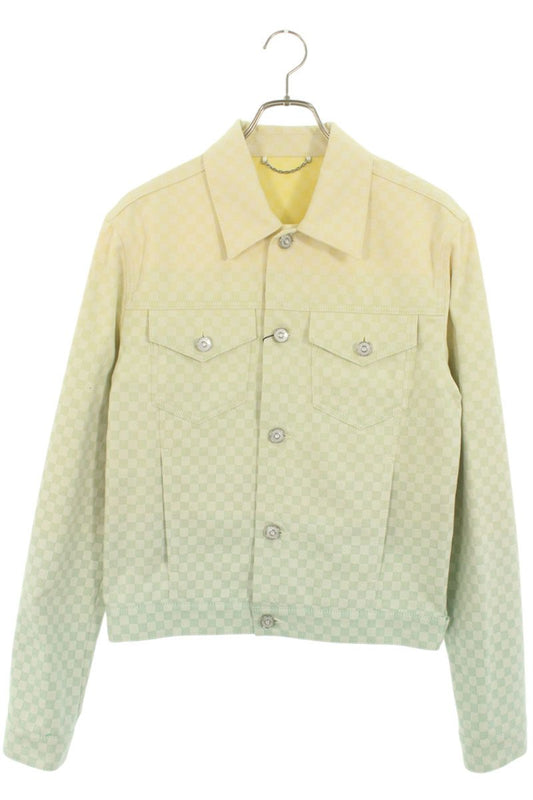 LOUISVUITTON SS13 Damier Gradient Jacquard Denim Size S