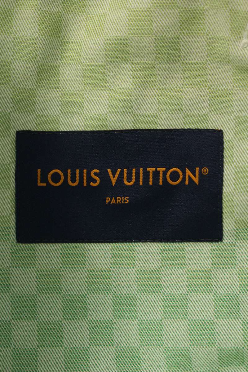 LOUISVUITTON SS13 Damier Gradient Jacquard Denim Size S