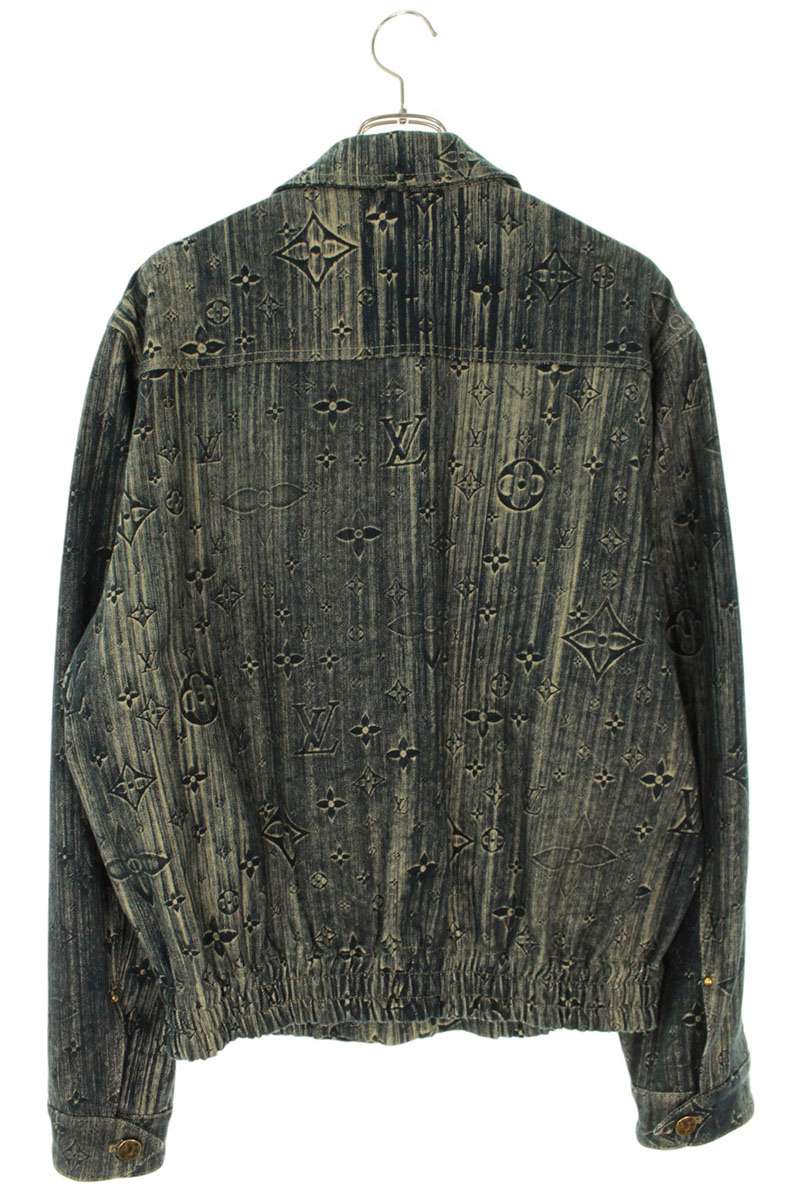 LOUISVUITTON 23SS Monogram Denim Jacket Indigo Size L