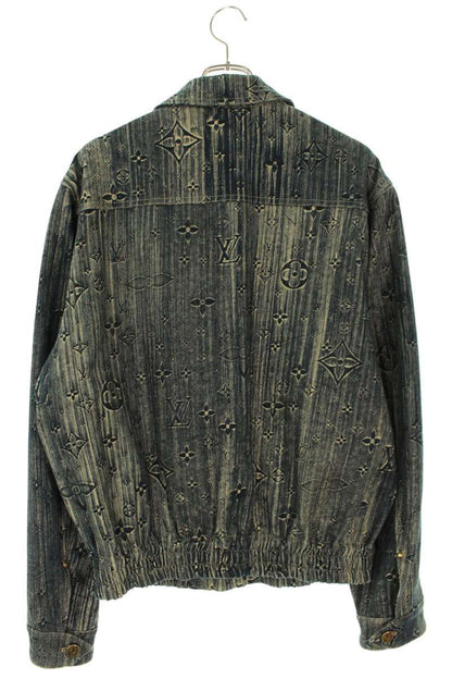 LOUISVUITTON 23SS Monogram Denim Jacket Indigo Size L