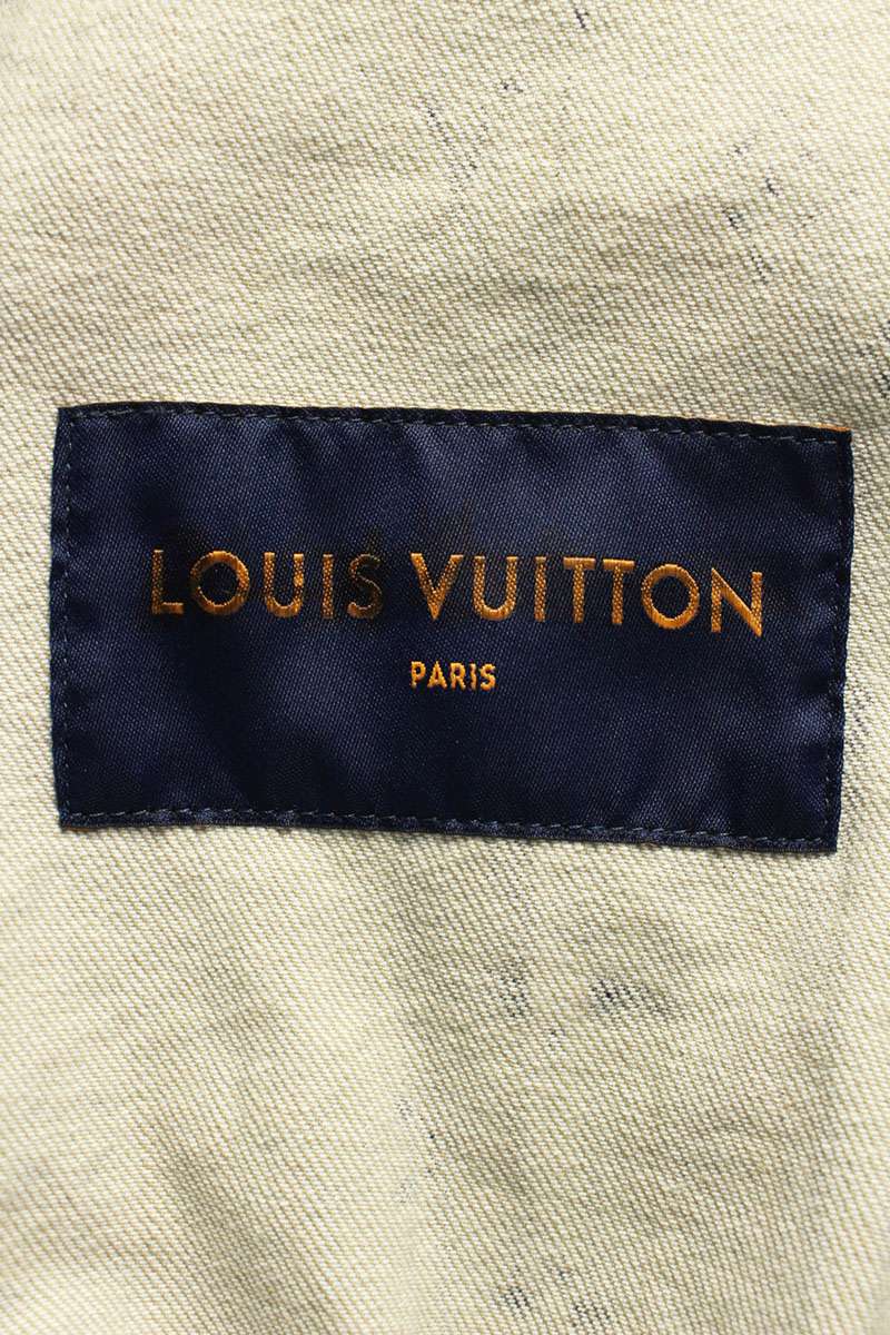 LOUISVUITTON 23SS Monogram Denim Jacket Indigo Size L