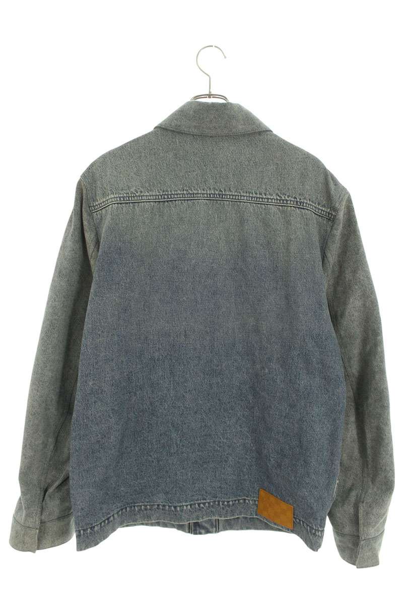 LOUISVUITTON Monogram Denim Jacket Indigo Size XL