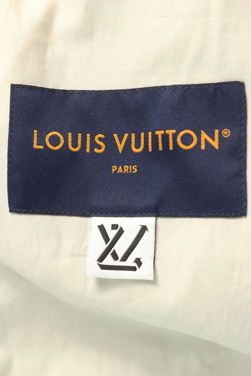 LOUISVUITTON Monogram Denim Jacket Indigo Size XL