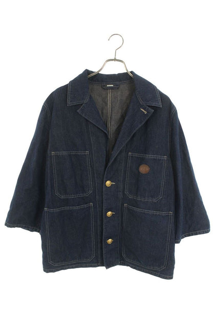 GUCCI 4-Pocket Denim Jacket Indigo Size S
