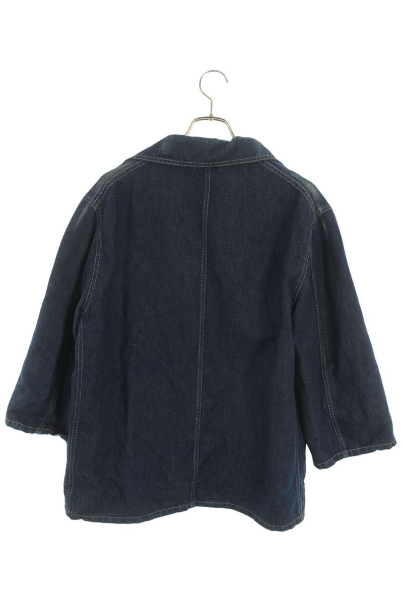 GUCCI 4-Pocket Denim Jacket Indigo Size S