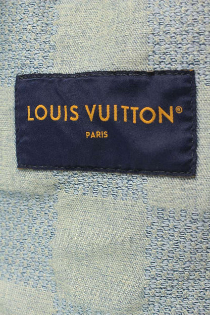 LOUISVUITTON Damier Classic Denim Jacket Indigo Size S