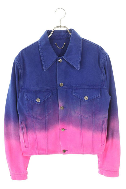 LOUISVUITTON 22SS Amen Break Cropped Gradient Denim Size S