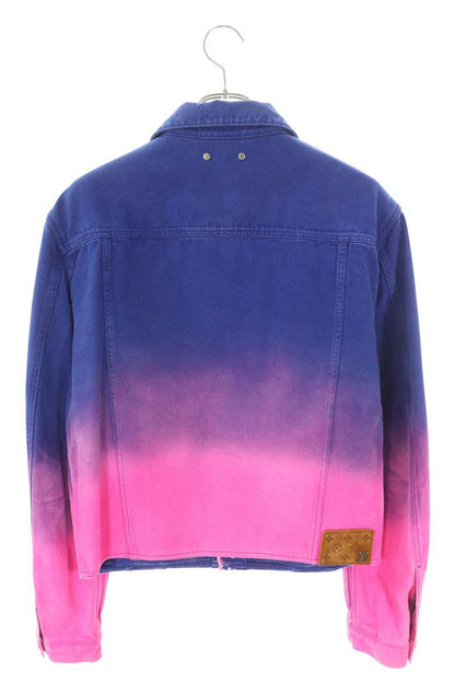 LOUISVUITTON 22SS Amen Break Cropped Gradient Denim Size S