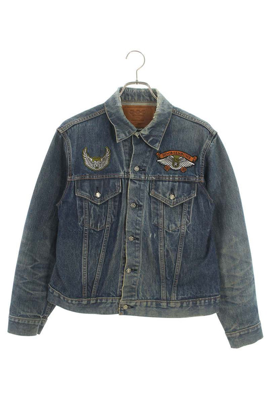 HOORSENBUHS Vintage Reworked Denim Jacket Indigo Size S