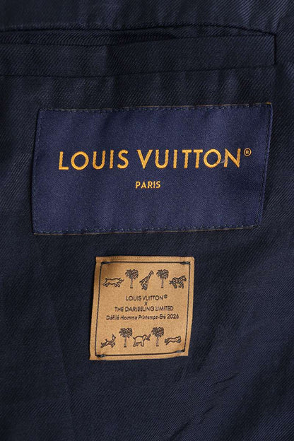 LOUISVUITTON 26SS Animal Embroidered Denim Jacket Size L