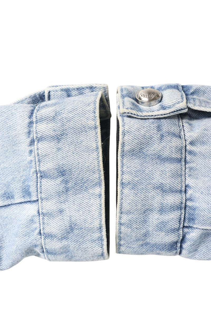LOUISVUITTON 25SS Monogram Distressed Tracker Denim Size XL