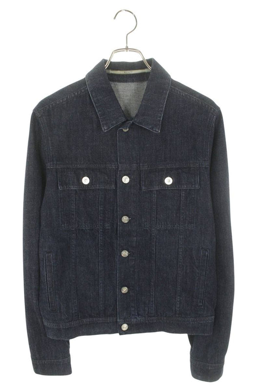 Kenzo Embroidered Denim Jacket Blue Size S