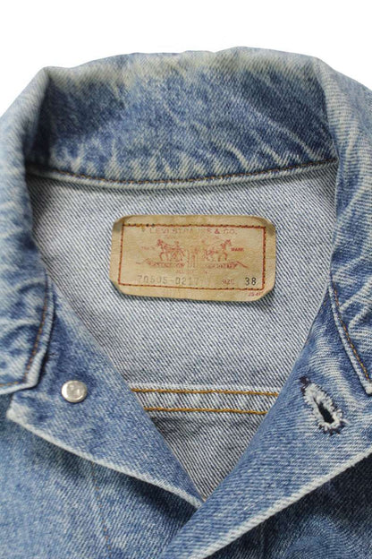 Levi's 70505-0217 Trucker Denim Jacket Indigo Size 38