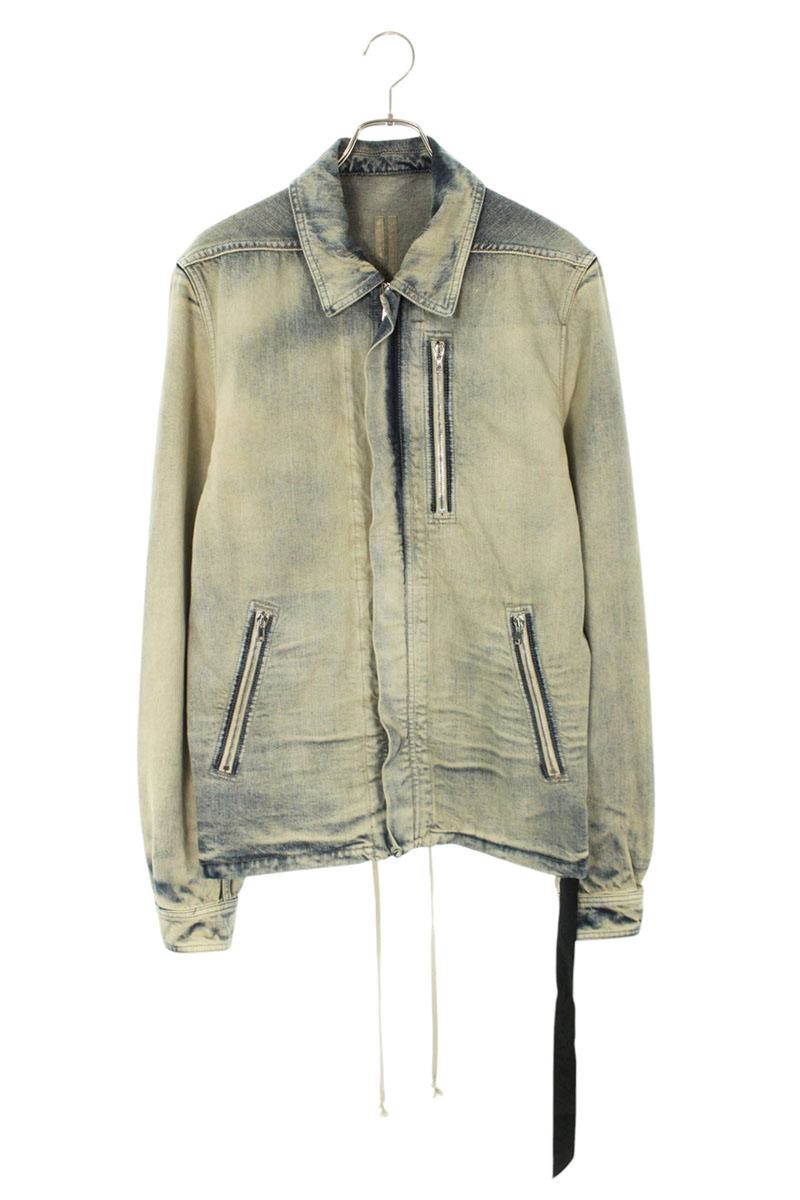 DRKSHDW CONCEALED ZIPFRONT JKT Denim Indigo Size M